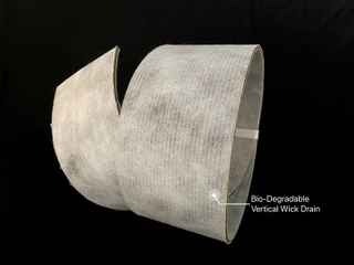 Bio-Degradable Vertical Wick Drain