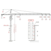 Self-Raising Tower Crane QTZ100