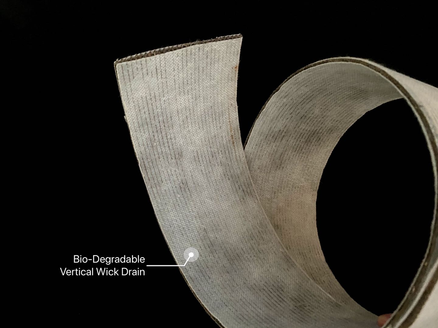 Bio-Degradable Vertical Wick Drain