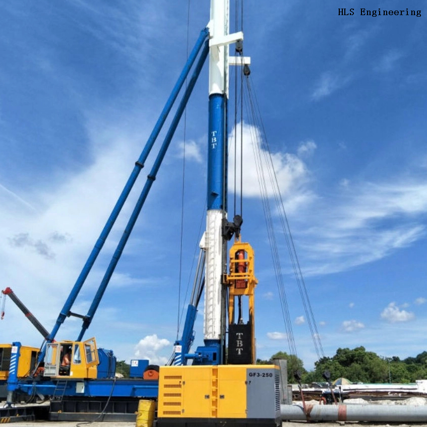 GPS Hydraulic Static Pile Driver Data Logger 