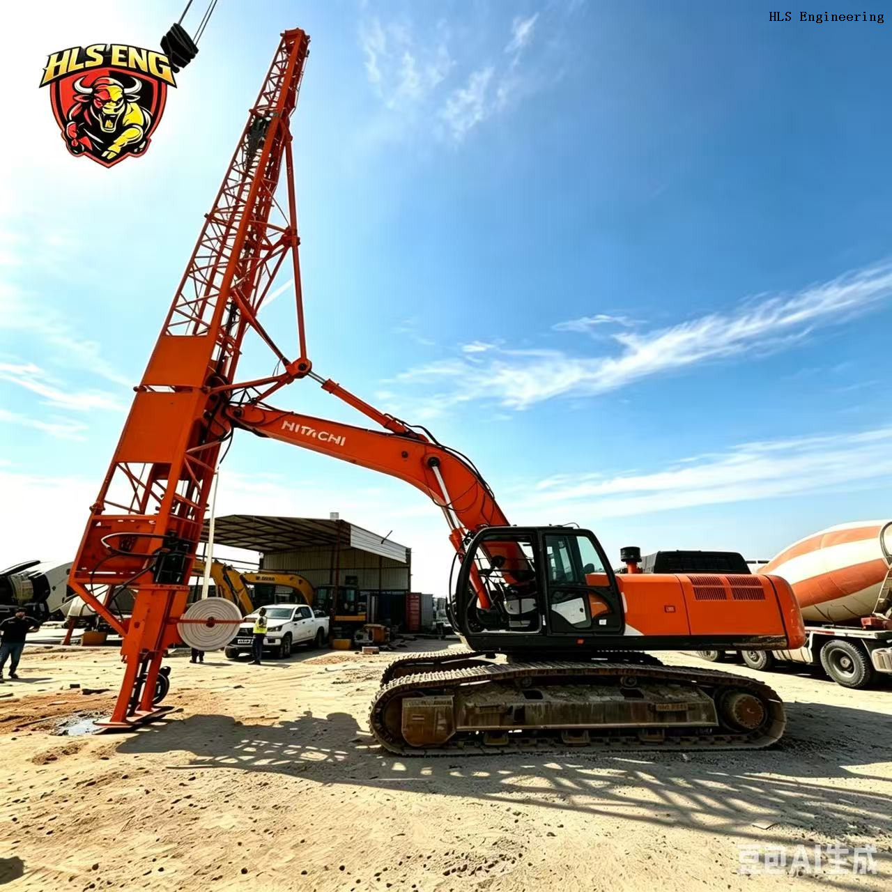 Winch Type Wick Drain Mast PVD Installation Machine PVD Rig